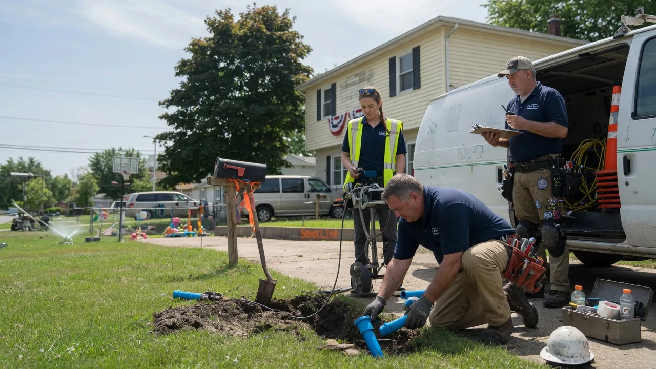 Slab Leak Repair in New Bavaria, OH near me